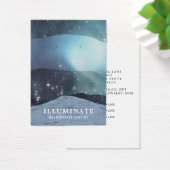 抽象芸術ブルーマウンテンズイヤリングディスプレイカード (デスク)