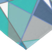 抽象芸術ブルーモザイク テーブルクロス (アングル)