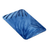 抽象芸術ブルーレイズ水の色絵画の変化 マグネット (右側)