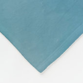 抽象芸術ブルー大理石とグリッター金ゴールド フリースブランケット (角)