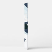 抽象芸術ブルー・ネイビー・ブ絵画ラシストローク Case-Mate iPhoneケース (裏面 / 右)