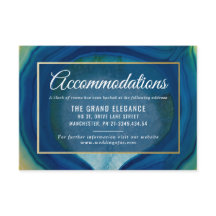 抽象芸術ブルーAgateパタ結婚ーンの宿泊施設