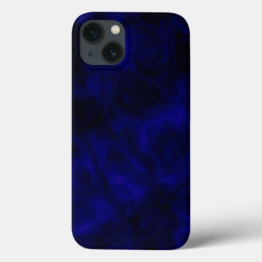 抽象芸術ブルーiPhoneタフケース Case-Mate iPhoneケース (裏面)
