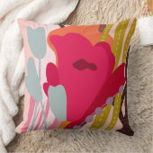 抽象芸術ブロックはっきりしたホーム クッション (ブランケット)