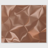 抽象芸術ブロンズフラグメントミックスパターン ラッピングペーパー (フラット)
