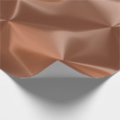 抽象芸術ブロンズフラグメントミックスパターン ラッピングペーパー (角)