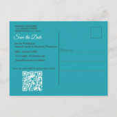 抽象芸術ブロンズ、金ゴールドブルーバロックスタイル 案内ポストカード (裏面)