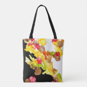 "抽象芸術ブーケ"トートバッグ トートバッグ (裏面)