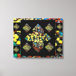 抽象芸術プラスサインチューリップキャンバスアートと夢 キャンバスプリント