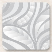 抽象芸術プリントプラスチックコースター コースター (正面)