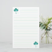 抽象芸術プルシャムロ絵画ック文房具 便箋 (スタンド正面)