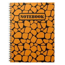 抽象芸術プレデタースキン迷彩柄アート:アドベンチャーインスパイア- ノートブック