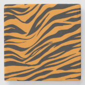 抽象芸術プレデタースキン迷彩柄アート:アドベンチャーデザイン ストーンコースター (正面)