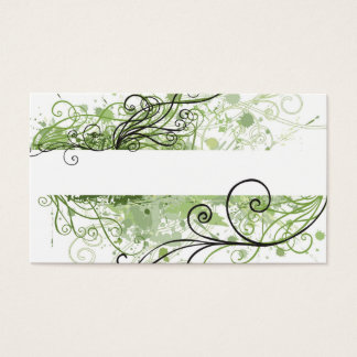 抽象芸術プロファイルカード