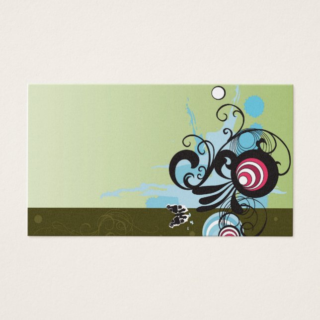 抽象芸術プロファイルカード (正面)