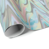 抽象芸術ヘリンボーン – 可変 ラッピングペーパー (ロールコーナー)