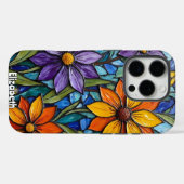 抽象芸術ヘード流体アートパターン Case-Mate iPhoneケース (裏面 (横))