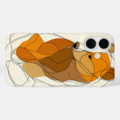 抽象芸術ベアキューブシルエット Case-Mate iPhoneケース (裏面 (横))