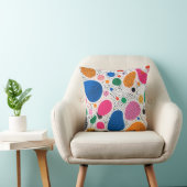 抽象芸術ベクターイラストレーションで多様な特徴を持つ クッション (椅子)