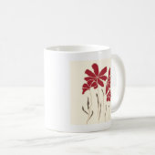 「抽象芸術ベクトルVogueティー」 コーヒーマグカップ (正面右)