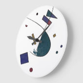 抽象芸術ベルディウォール時計 ラージ壁時計 (傾斜)