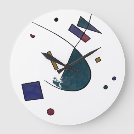 抽象芸術ベルディウォール時計 ラージ壁時計 (正面)