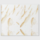 抽象芸術ベージュとクリーム瑪瑙の大理石スワール ラッピングペーパー (フラット)