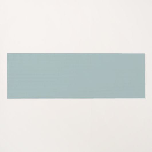 抽象芸術ベージュライトブルーフラクタルアートらせん状 ヨガマット (裏面(横))