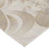 抽象芸術ベージュ模様 テーブルクロス (アングル)