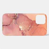 抽象芸術ベージュ、茶色の背景、壁紙。ミシン Case-Mate iPhoneケース (裏面 (横))
