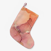 抽象芸術ベージュ、茶色の背景、壁紙。ミックス スモールクリスマスストッキング (正面 (吊り時))