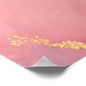 抽象芸術ベージュ、茶色、壁紙。ミキシン ポスター (角)