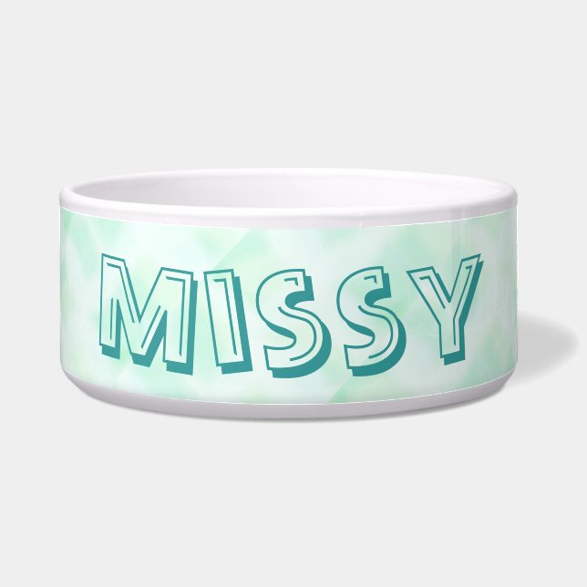 抽象芸術ペットボウル ボウル (正面)