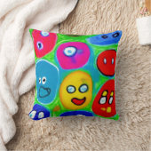 抽象芸術ペットロック クッション (ブランケット)