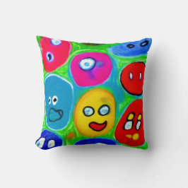 抽象芸術ペットロック クッション