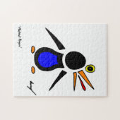 抽象芸術ペンギンパズル ジグソーパズル (横)