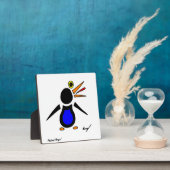 抽象芸術ペンギンプラーク フォトプラーク (インサイチュ)