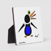 抽象芸術ペンギンプラーク フォトプラーク (正面)