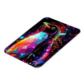 抽象芸術ペンギン マグネット (左側)