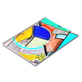 抽象芸術ホイールノートブック ノートブック (左側)