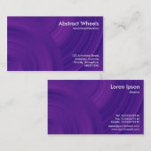 抽象芸術ホイール011 名刺 (正面/裏面)