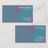 抽象芸術ホイール013 名刺 (正面/裏面)