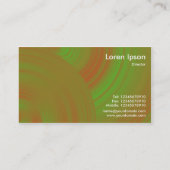 抽象芸術ホイール015 名刺 (裏面)