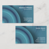 抽象芸術ホイール016 名刺 (正面/裏面)