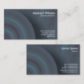 抽象芸術ホイール018 名刺 (正面/裏面)