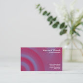 抽象芸術ホイール02 名刺 (スタンド正面)