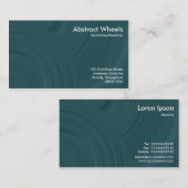 抽象芸術ホイール05 名刺 (正面/裏面)