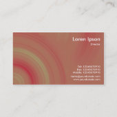 抽象芸術ホイール08 名刺 (裏面)