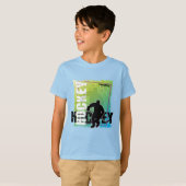 抽象芸術ホッケーボーイ(男性) Tシャツ (正面フル)