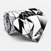 抽象芸術ホラー漫画アート ネクタイ (ロール)